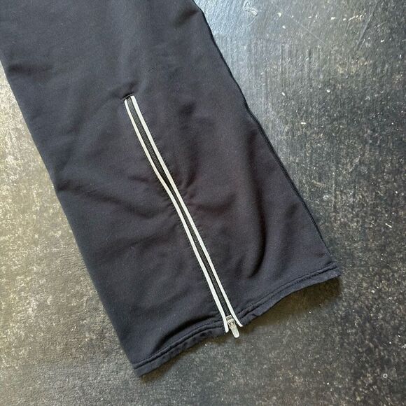 Nike Women’s Black Polyester Workout Pants Size Medium Activewear Style Used - Picture 6 of 12